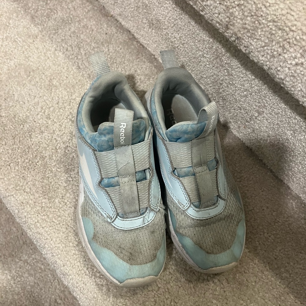 👟 REEBOK Girls XT Sprinter Slip On Running Shoe Sneaker | Blue | size 13 - Picture 6 of 7
